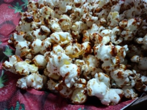 お家でおやつvキャラメルポップコーン